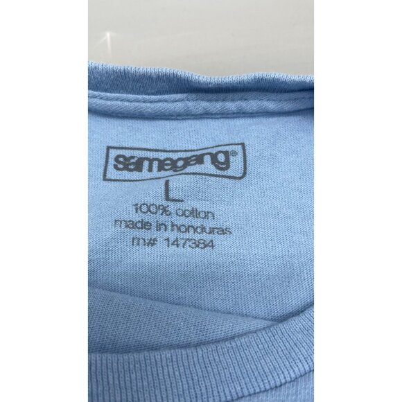 Queen Definition Graphic T-Shirt Light Blue Large 100% Cotton - Picture 5 of 8